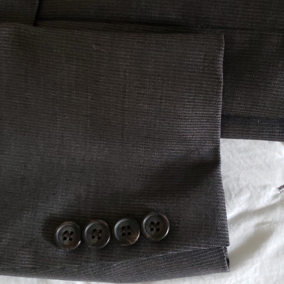 Ralph Lauren Grey Narrow Pin Stripe Suit 40 Short - Picture 5 of 9